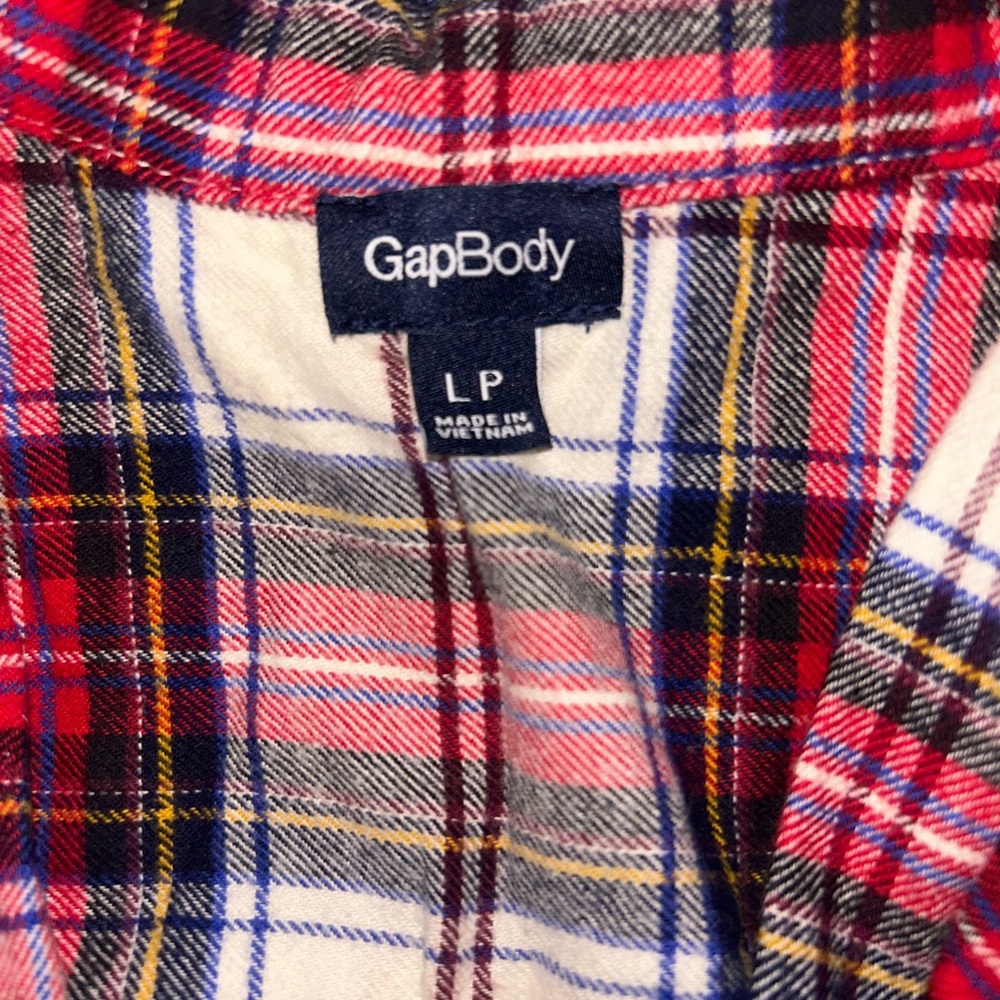 Gant Men's Red and White Checkered Shirt - Picture 3 of 4